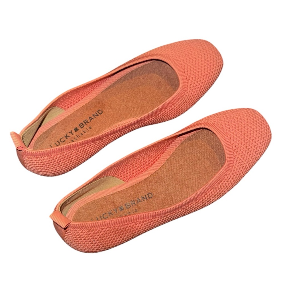 LUCKY BRAND Canyon Clay Pink Flats